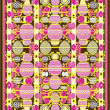 Ultra Soft Area Rug, Non Slip, Stain Resistant, Washable Area Rugs for Living Room, Bedroom, Whimsical Colorful Easter Aesthetic(Pink)