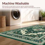 Vintage Floral Tiled Design(Green)