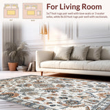 Elegant Distressed Diamond Design(Beige)