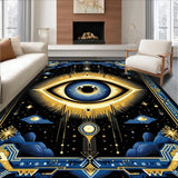 Chic Vibrant Evil Eye Theme(Black)