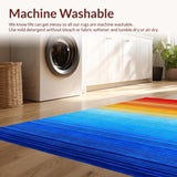 Contemporary Colorful Ombre Design(Red)