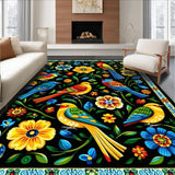 Eclectic Cultural Floral Fusion(Black)