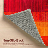 Artistic Fiery Swirl Design(Red)