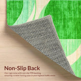 Elegant Light Green Geometric Motif(Green)