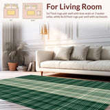 Contemporary Warm Plaid Texture(Green)