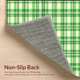 Chic Sage Green Geometric Design(Green)