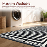 Chic Monochrome Checkerboard Design(Black)