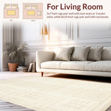 Contemporary Beige Patterned Overlay(Beige)