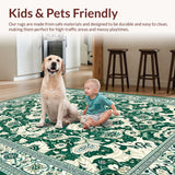 Elegant Colorful Shapes(Green)