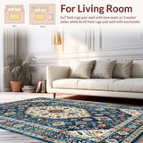 Luxe Denim Infused Rustic Charm(Blue)
