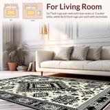 Subtle Textured Geometric Artwork(Black)