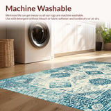 Charming Earthy Floral Embellishments(Blue)