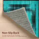 Dynamic Color Blocked Design Elements(Blue)