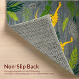 Colorful Dino Landscape Arrangement(Gray)