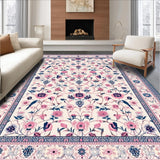 Charming Floral Birdscape Aesthetic(Ivory)