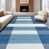 Chic Geometric Blue Tones(Blue)