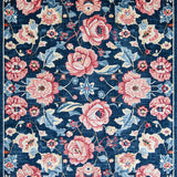 Cozy Vintage Abstract Arrangement(Blue)