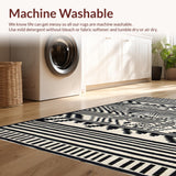 Bold Exotic Zebra Motif(Black)