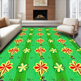 Whimsical Green Botanical Charm(Green)