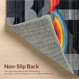 Chic Double Rainbow Contemporary Look(Gray)