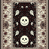 Mysterious Halloween Cheerful Motif(Black)