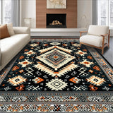 Striking Color Geometric Shapes(Black)