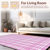Pastel Houndstooth Chic Aesthetic(Pink)