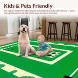 Lively Nature Inspired Bath Mat(Green)