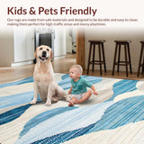 Vibrant Textured Farmhouse Design(Blue)