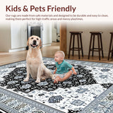 Luxurious Black Tiled Aesthetic(White)