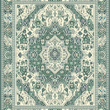 Contemporary Sage Green Geometric Style(Green)