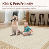 Chic Multicolored Braided Texture(Beige)