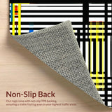 Sophisticated Striped Geometric Theme(Black)