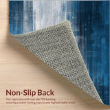Sophisticated Tiled Abstract Aesthetic(Blue)