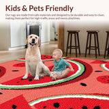 Vibrant Summer Splash Motif(Red)