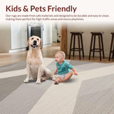 Luxurious Shag Texture Minimalist Appeal(Gray)