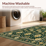 Luxurious Green Tiled Motif(Green)