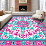 Ultra Soft Area Rug, Non Slip, Stain Resistant, Washable Area Rugs for Living Room, Bedroom, Elegant Boho Chic Area(White)