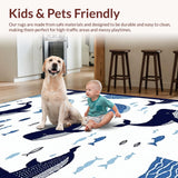 Cotton Tufted Ocean Vibe(Blue)