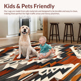 Elegant Geometric Patterned Weave(Gray)