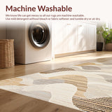 Eclectic Multi Color Scallop Motif(Beige)
