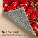 Lively Cheerful Cherry Imagery(Red)