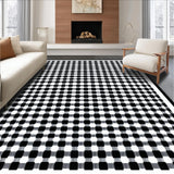 Chic Geometric Monochrome Design(Black)