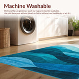 Chic Two Tone Bathroom Decor(Blue)