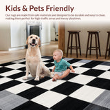 Elegant Textured Lattice Arrangement(Black)