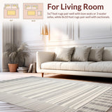 Contemporary Cozy Striped Design(Gray)