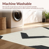 Sophisticated Abstract Black and Ivory(Black)