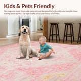 Elegant Pastel Abstract Brushstrokes(Pink)