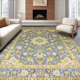 Chic Modern Geometric Floral Fusion(Gray)