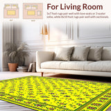 Elegant Classic Floral Motif(Yellow)